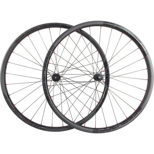 1320g 29er carbon BOOST 33mm asymmetric tubeless carbon wheels straight pull 25mm deep DT240 RATCHET EXP XD micro spline 11s 12s