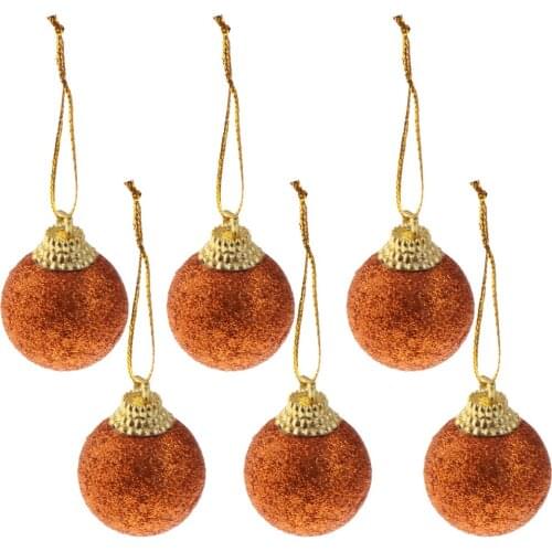26pcs Set Assorted Christmas Balls Christmas Tree Hanging Ornaments Decor