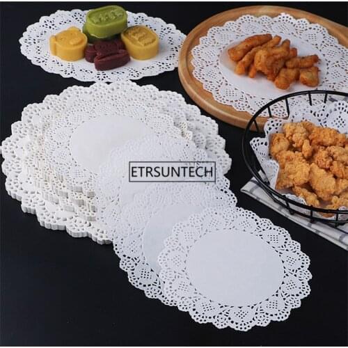 900pcs Kitchen Oil-absorbing Paper Disposable Fried Food Pastry Mat Oil Parchment Non-stick Sheet Baking Steamer Proof Paper