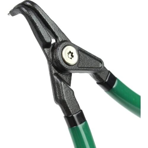 LAOA 5/7 Inch Retainer pliers Circlip Plier Shaft Clamp Snap Ring pliers by Curved Straight Tip External/Internal Type