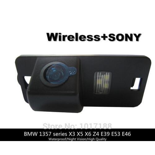 HD!! WIFI camera Wireless Car Rear View Camera SONY Chip For BMW 1357 series X3 X5 X6 Z4 E39 E53 E46