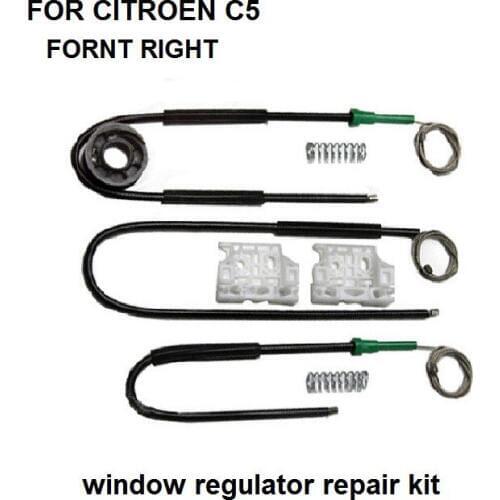 FOR CITROEN C5 MK3 WINDOW REGULATOR REPAIR KIT FRONT RIGHT SIDE Onwards 2008 9675898980 , 9222P5