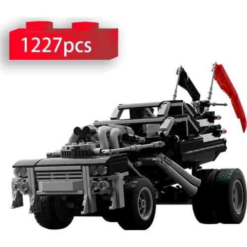 Crazy Max The Gigahorse Model High-Tech Off-Road Truck Building Blocks Car DIY Bricks Buggy Construction Toys for Children Gifts