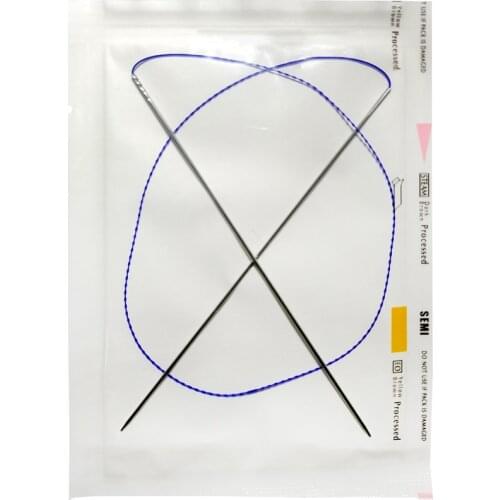 Korea Hot Selling 20G*140mm Needle1pcs/Bag Pdo Double Needle Lifting