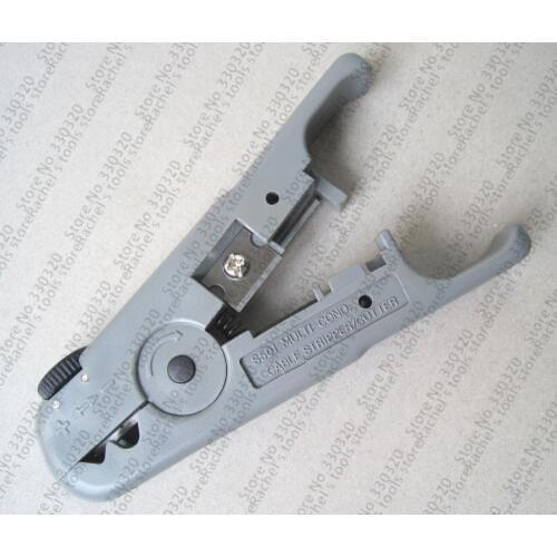 Multifunctional Network Phone Cable Wire Stripper Cutter Hand Tool UTP STP RG Coaxial cable Pliers LS-S501B