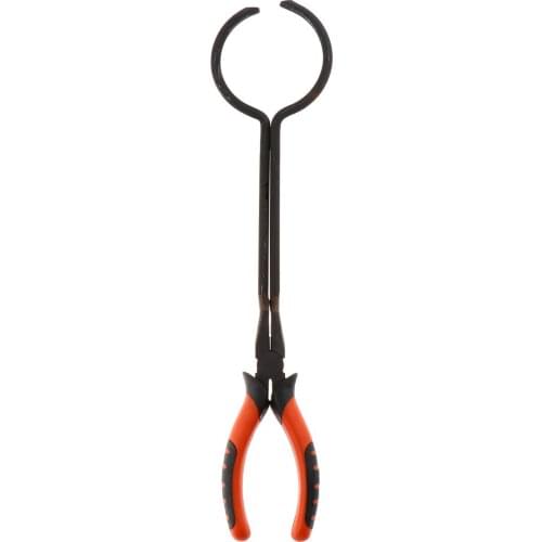 Refining Casting Foundry Tongs For Graphite Furnace Crucibles Pliers 33cm