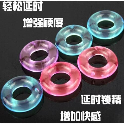 Wholesale 6/10PC Delay Ejaculation Cocks Ring Male Penis Erection Stretcher Extender Erotic Penis Rings Sex Toys for Men Adult S