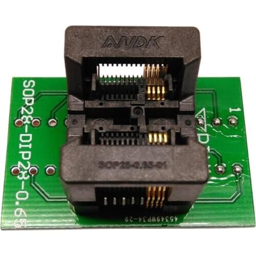 SSOP8 TSSOP8 Programmer Adapter Socket TSSOP TO DIP Converter Chip Test Outlet X6HB
