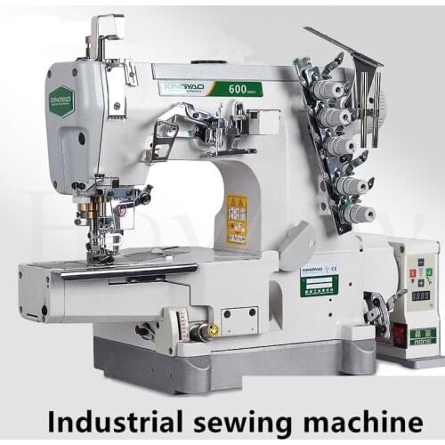 XY-600D Direct Drive Three Needle Five Thread Interlock Sewing Machine Industrial Sewing Machine 550W 220V