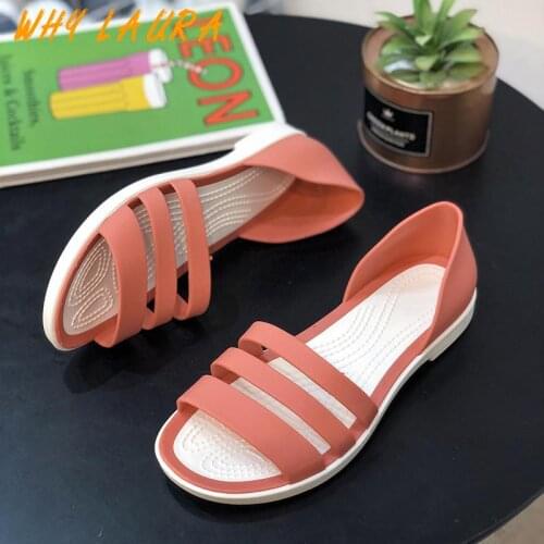Fish Mouth Woman Mother Woman Shoe Sandal Flat Shoe Casual Summer Cool Beach Lazy Sandal