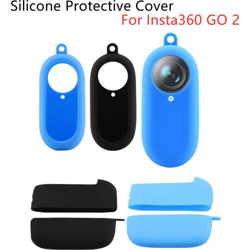 Silicone Protective Cover For Insta360 GO 2 Anti-Scratch Dust-Proof Case Protective sleeve For Insta360 GO2 Camera Accessories