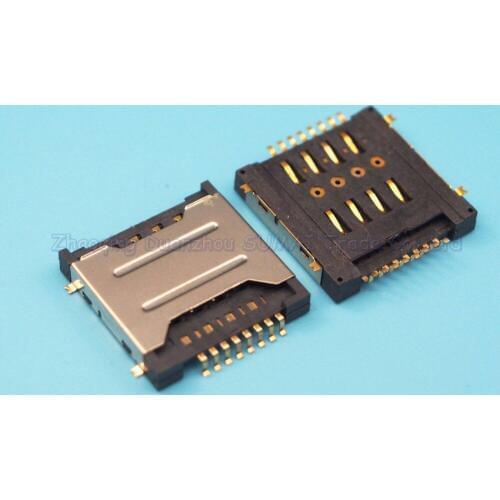 30pcs/lot Double SIM cards slot for lenovo A780 A520 A580 S850E A690 A800 Coolpad 7260 Free shipping