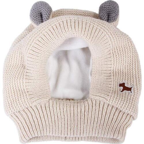 Warm Winter Hat for Large Dog Pet Rabbit Ear Costume Neck Ear Warmer Protector Warm Pet Hoods Dog Hat