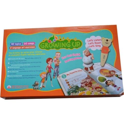 Growing Up,Upgraded version of TALIKING ENGLISH,Encyclopedia suitable for children aged 3-12. Shipped within 3 days