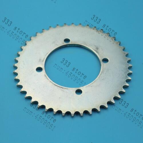 Rear Chain Sprocket Silver T8F 44T Tooth 54mm For Mini Moto ATV Quad Dirt Pit Pocket Bike Parts Moped Scooter