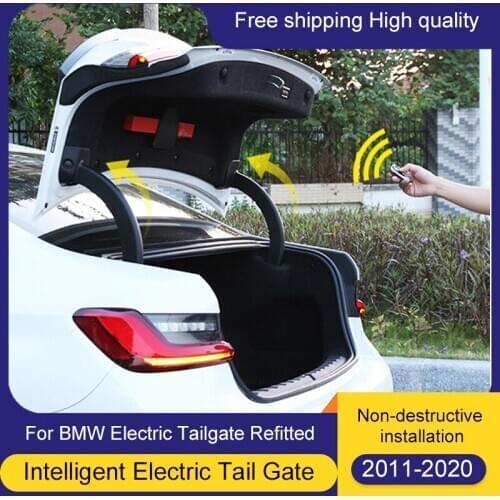 Electric tailgate refitted For BMW F10 F11 F30 F34 5 3 series tail box intelligent electric tail gate door power operated trunk