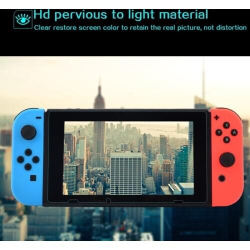 1pc Screen Protector Film For Nintendo Switch Tempered Glass LCD Cover For Nintendo Switch Lite Mini Protector Cover Full Screen