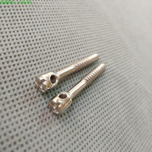 10pcs/lot M4x30mm Lead Seal Nickel-plated Screw Ammeter Screw Hole Self-tapping Nail Hanging Crystal Self-tapping Cross Screw