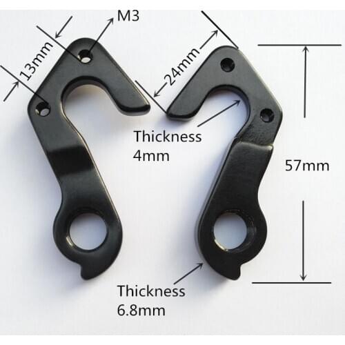 2pcs Bicycle gear derailleur hanger For PILO D716 GT #ATIDH0233 GT#K33047 Zaskar Carbon Expert avalanche elit Corsa MECH dropout