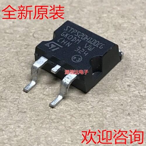 New original STPS20H100CG 20A 100V TO-263 Schottky tube