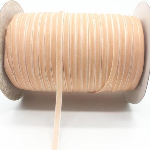 5Yards/lot 1/4" 6mm Light purple Soft Comfortable Velvet Ribbon Headband Clips Bow Wedding Christmas Decoration