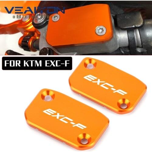EXC-F For KTM 250EXCF 2006-2021 350EXCF 2012-2021 Pitbike EXC F Motorcycle Accessories CNC Brake Fluid Reservoir Cover Cap