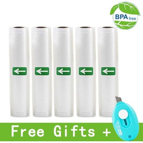 LIFE Kitchen Vacuum Bag For Food Vacuum Sealer Packing Bag Vacuum Packer Storage Bags Food Fresh Long Keeping length is 500CM