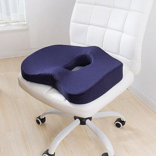 Memory Foam Waist Cushion Slow Rebound Student Beautiful Buttocks Butt Cushion Home Office Chair Cushion Car Cushion