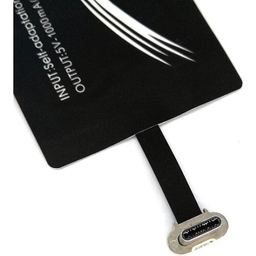 Universal Fast Charger Adapter Wireless Type C Charger Receiver Module For Samsung Huawei Xiaomi Android Qi Wireless Receiver