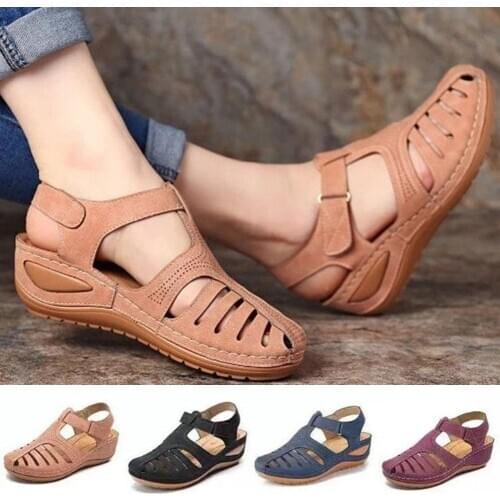 Women Sandals 2020 New Summer Shoes Woman Soft Bottom Wedges Shoes For Women Platform Sandals Heels Gladiator Sandalias Mujer