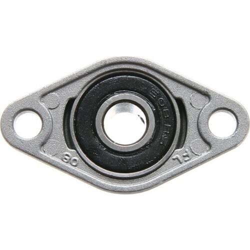 10 pcs KFL08 8mm diameter zinc alloy bearing housing FL08 K08 pillow block bearing