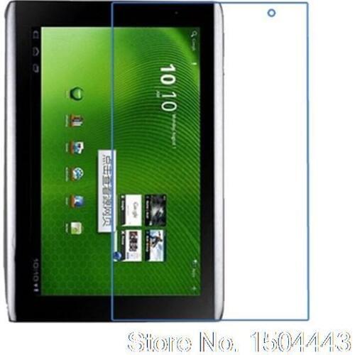 2pcs Clear Glossy HD LCD Screen Protector Guard Film Cover Skin For Acer Iconia Tab A500 A501 254.5*157.6