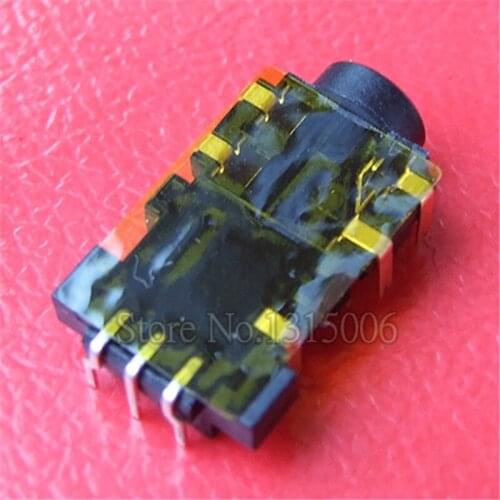 3.5mm Audio Jack for Lenovo Y550 Y550A Y550P Series 8P 8pin Headphone Socket 19x11x4.5mm 2PCS