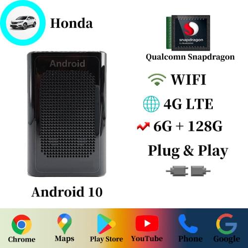 For Carplay Ai Box Car Multimedia Player Ai Box Wireless Mirror Link Car-Play USB TV Box Android 9 System CP600 4+64G