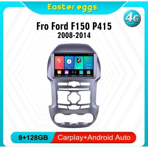 Eastereggs 9 Inch 2 Din Car Multimedia Player Android Wifi GPS Navigation For FORD Ranger F250 2011-2015 Head Unit