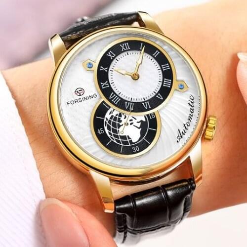 Luxury 4126 Leather Business Watches Fashion Automatic Mechanical For Watches Casual Men Brand Wristwatches