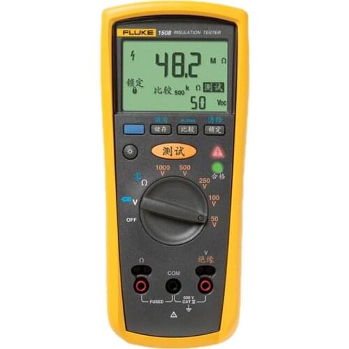American Fluke Fluke1508 Digital Shaking Watch High Precision MEGOHMMETER F1503 Insulation Resistance Tester