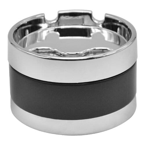 HORNET Premium Stainless Steel Extinguishing Rotary Lid Ashtray Cigarette Cup Car Butt Bucket Smoke Ash Holder Stand Buckets