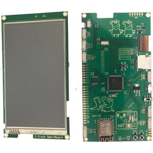 IPS 4.3 inch RGB888 TFT LCD Resistive Touch Screen WIFI Internet of Things Intelligent Display M4 Board 800*480