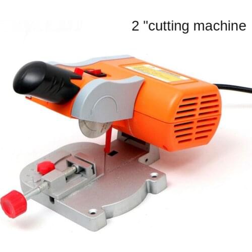 Mini Cutting Machine Bench Cut-Off Saw Steel Blade Diy Tools for Cutting Metal Wood Plastic