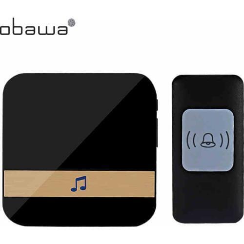 Obawa Intelligent wireless doorbell waterproof wireless home remote through the wall waterproof smart door bell