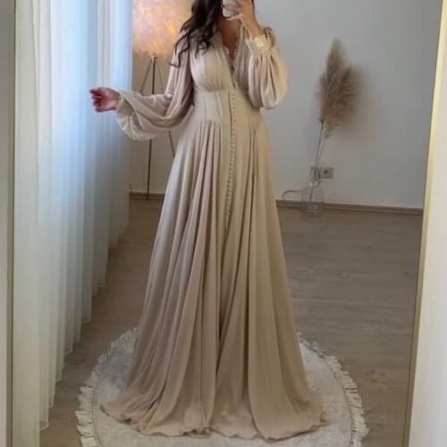On zhu Womens Evening Chiffon Dresses