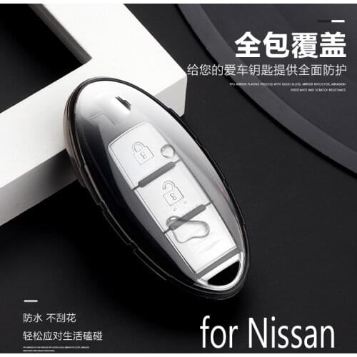Suitable for Nissan Key Case 2020 Xintian Na Sylphy Qashqai Qi Jun Qi Dan Nissan Bluebird Car Key Case Keychain Key Chains