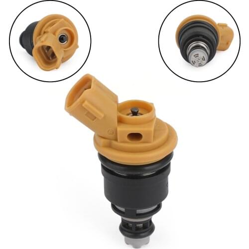 Artudatech 1Pcs 550cc Yellow Side Fuel Injectors For Subaru Legacy 2.5L H4 16600-AA170 16600AA170