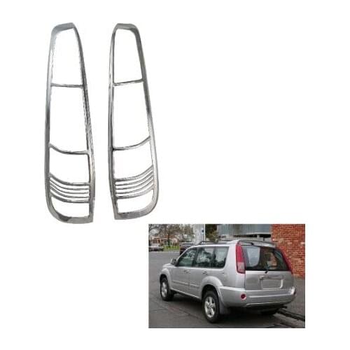 High Quality ABS Electroplating 2000-2002-2010 for Nissan X-Trail X-TRALL Tail Lamps Rear Lights Decorative Frame