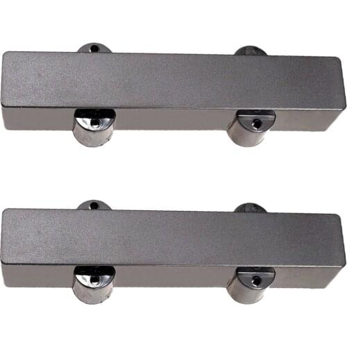 2X Pickup Covers Seal Type /Lid/Shell/Top for JB Style 5 String Bass Guitar