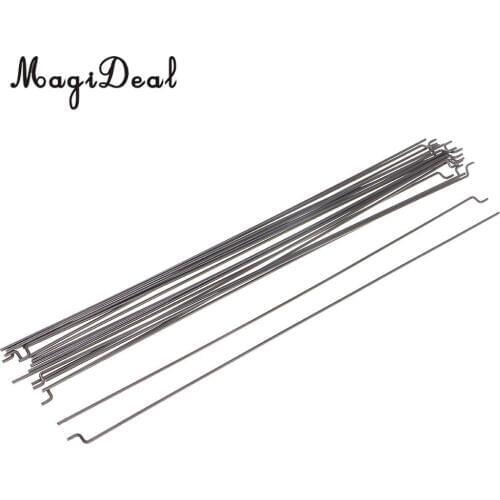 20pcs Metal 210mm Z-Type Steel Wire Pull Rod for SU27 F22 F16 KT Fixed Wing