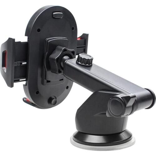 80% HOT SALES！！Adjustable Rotatable Anti-skid Gravity Sucker Car Phone Holder Support Stand