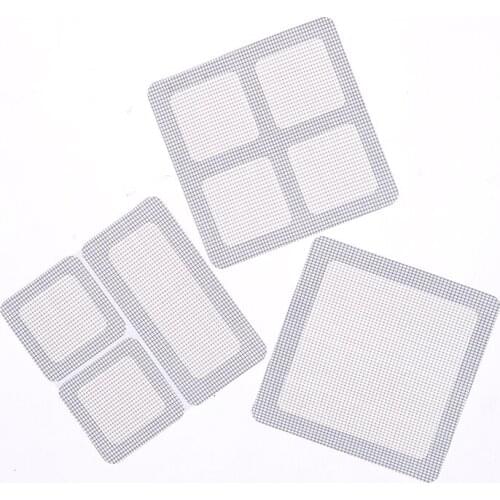 9Pcs/15pcs Fix Net Window Home Adhesive Anti Mosquito Fly Bug Insect Repair Screen Wall Patch Stickers Mesh Window Screen