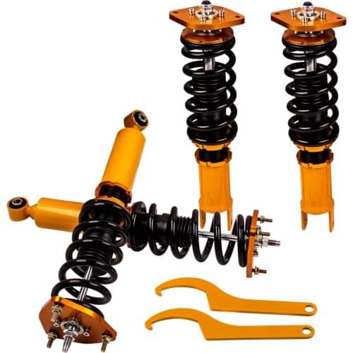 Coil Spring Coilovers Shock Absorber For NISSAN 370Z Z34 G37 08-16 Adjustable Height